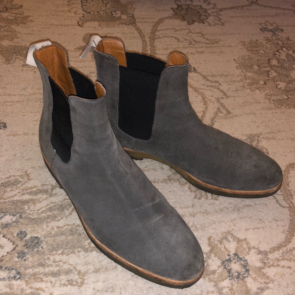 Common Projects - Chelsea Boots - Grey - Size 44